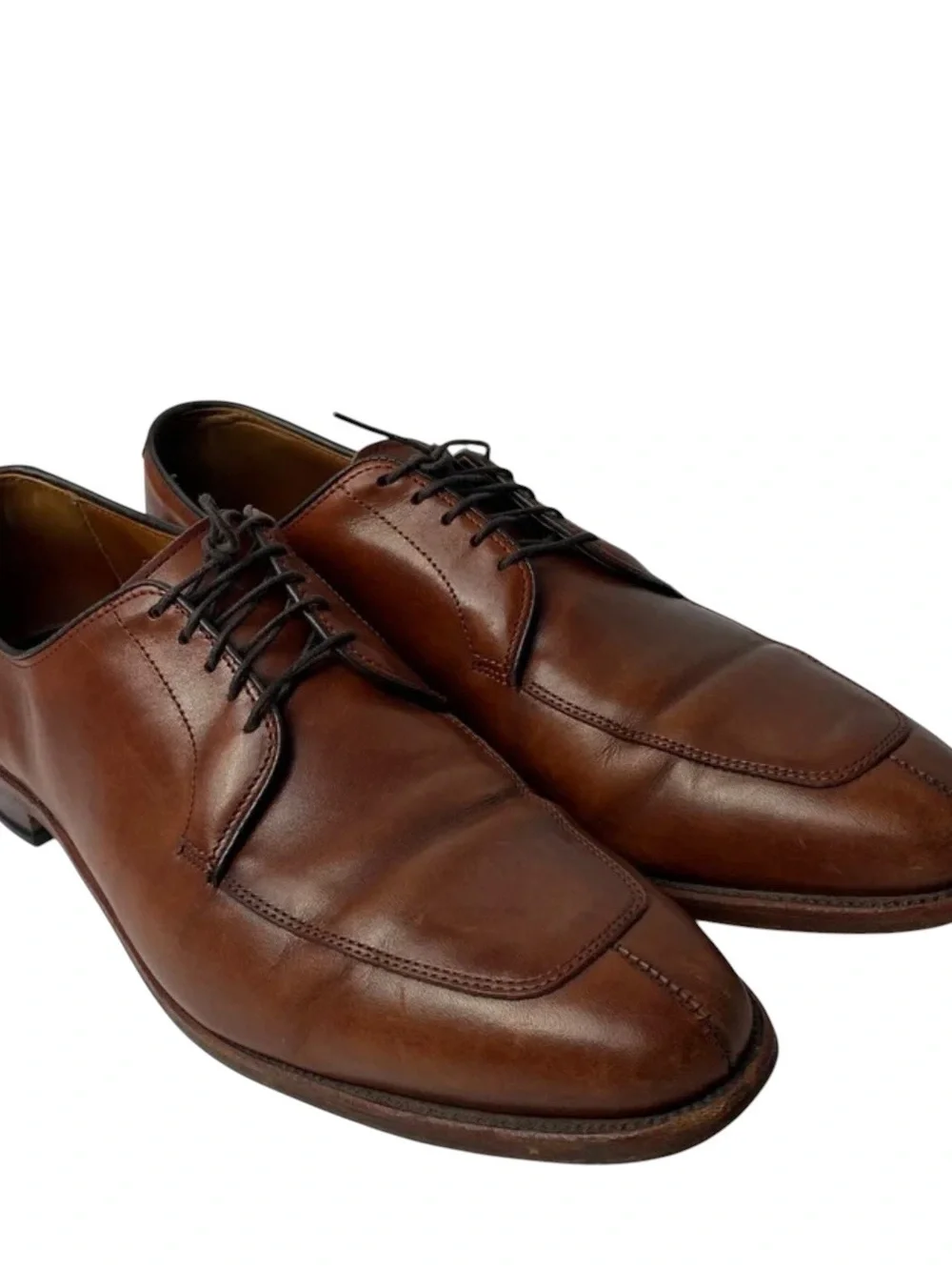 Allen Edmonds Men’s Delray Brown Leather Dress Shoes Oxfords Split Toe Size 11.5